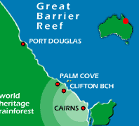 Clifton Beach Map